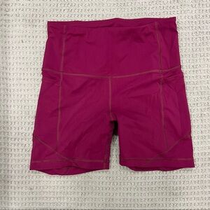 CRZ YOGA biker shorts 5 inches with pockets